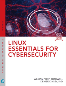 Linux Essentials for Cybersecurity Textbook