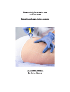Manual de Mesoterapia Facial y Corporal
