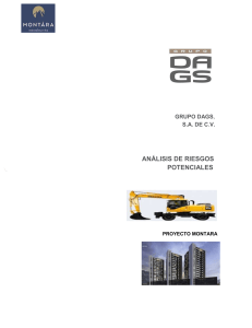 An&aacute;lisis de Riesgos Potenciales Proyecto Montara