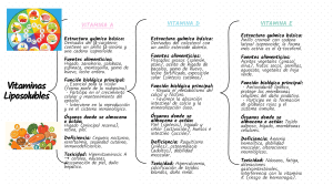 VITAMINAS liposolubles BIOQUIMICA
