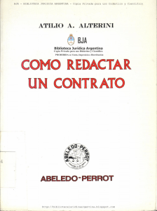 C&oacute;mo Redactar Un Contrato - Gu&iacute;a Legal