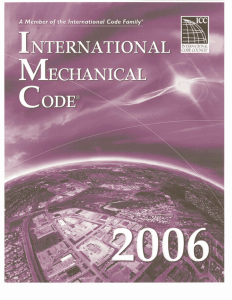 2006 International Mechanical Code (IMC) - ICC