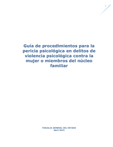 Gu&iacute;a pericia psicol&oacute;gica violencia psicol&oacute;gica mujer familia