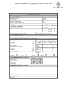 Formulario de Censo Comunitario Ampliaci&oacute;n Agua Potable Rancho Nuevo