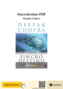 Resumen de Sincrodestino de Deepak Chopra