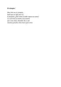 El Ciempi&eacute;s: Un Poema F&aacute;bula en Espa&ntilde;ol