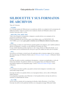 Gu&iacute;a Pr&aacute;ctica Silhouette Cameo: Formatos de Archivos