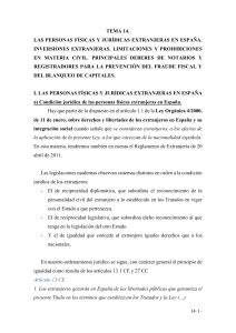 Derecho espa&ntilde;ol: Extranjeros, inversiones y prevenci&oacute;n de fraude