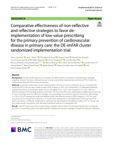 DE-imFAR Trial: Non-Reflective vs Reflective Strategies for Low-Value Statin Prescribing