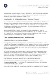 Adversus Haereses: La Batalla Eterna Contra las Herej&iacute;as y C&oacute;mo Defender tu Fe Hoy
