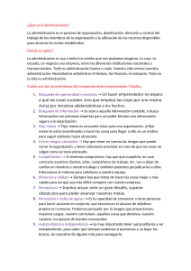 Fundamentos de la Administraci&oacute;n