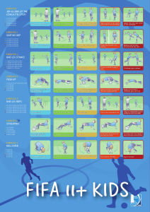 FIFA 11+ KIDS Exercise Guide for Youth Soccer