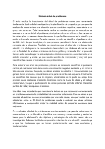 S&iacute;ntesis &Aacute;rbol de Problemas: Herramienta de An&aacute;lisis