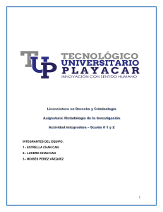 Actividad Integradora: Homicidio Culposo en Derecho Penal