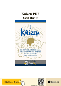 Kaizen: El m&eacute;todo japon&eacute;s para transformar tus h&aacute;bitos