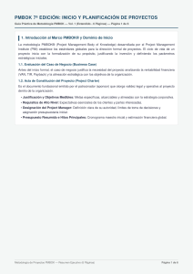 Gu&iacute;a Pr&aacute;ctica PMBOK 7: Inicio y Planificaci&oacute;n de Proyectos