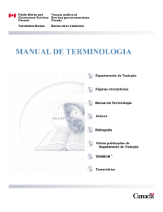 Manual de Terminologia - Guia Completo