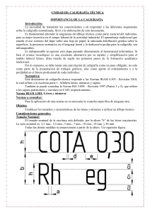 Caligraf&iacute;a T&eacute;cnica: Normas y T&eacute;cnicas
