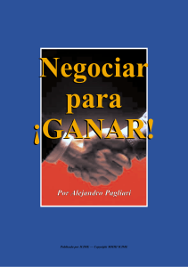 Gu&iacute;a de Negociaci&oacute;n: T&eacute;cnicas para Ganar en Negocios