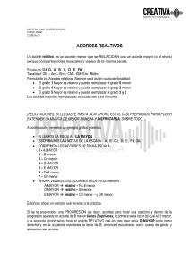 Acorde Relativo - Clase 13 de Piano