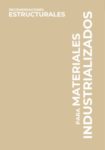 Estructura Materiales industrializados