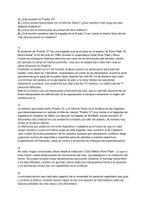 Tragedia Puerta 12: An&aacute;lisis y Lecciones de Seguridad