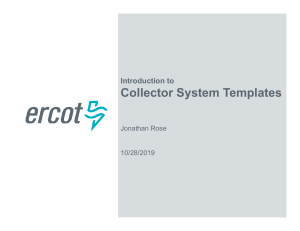 Introduction to Collector System Templates