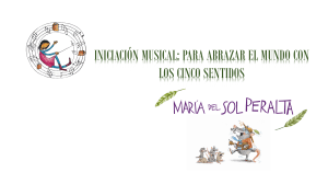 Iniciaci&oacute;n Musical: Abrazar el Mundo con los Cinco Sentidos