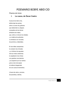 POEMARIO BOBYE ABID CID