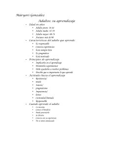 Principios de aprendizaje de adultos