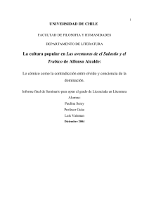 An&aacute;lisis de cultura popular en cuentos de Alcalde: lo c&oacute;mico como contradicci&oacute;n
