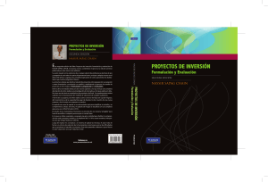 Proyectos de Inversi&oacute;n: Formulaci&oacute;n y Evaluaci&oacute;n