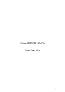 Manual de Derechos Humanos - Conceptos y Clasificaci&oacute;n