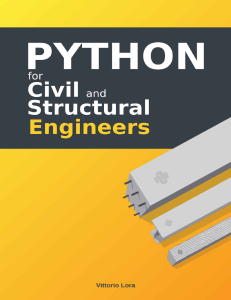 Python for civil and structural engineers