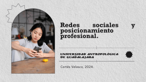 Redes Sociales y Posicionamiento Profesional