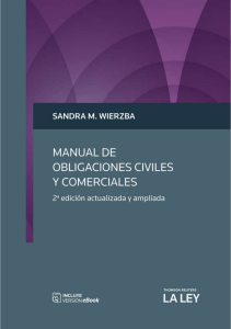 Manual de Obligaciones Civiles y Comerciales