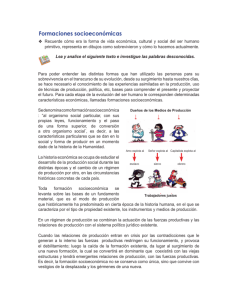 Formaciones Socioecon&oacute;micas: Evoluci&oacute;n y Sistemas