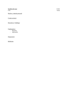 Plantilla de an&aacute;lisis de casos legales