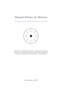 Manual Te&oacute;rico de Motores: Fundamentos para Mec&aacute;nica Automotriz