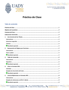 Pr&aacute;ctica de Clase: Formato de Documentos Profesionales en Word