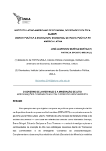 Pol&iacute;ticas de l&iacute;tio na Argentina: Milei vs. Kirchnerismo