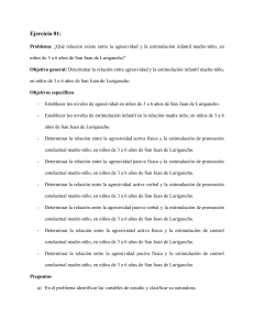Ejercicios de Investigaci&oacute;n: An&aacute;lisis de Variables y Estad&iacute;stica