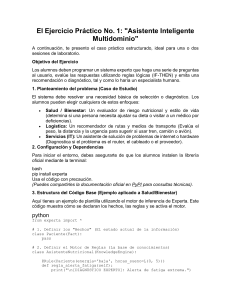 Ejercicio Pr&aacute;ctico: Asistente Inteligente Multidominio