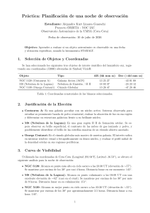 Pr&aacute;ctica: Planificaci&oacute;n de una noche de observaci&oacute;n