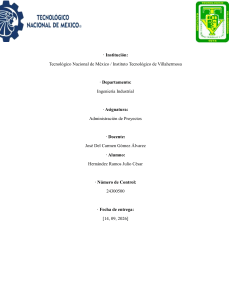 Administraci&oacute;n de Proyectos: Fases del Ciclo de Vida