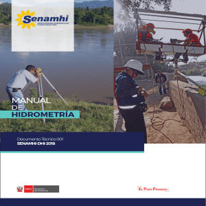 Manual de Hidrometr&iacute;a - SENAMHI 2018