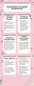 Derechos Humanos: Principios y Ejemplos Educativos