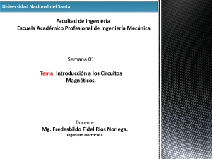 Silabus: Introducci&oacute;n a los Circuitos Magn&eacute;ticos