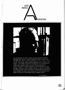 &Uacute;ltimas cartas de Jos&eacute; Mar&iacute;a Arguedas a su esposa Sybila