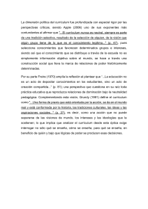 Dimensi&oacute;n pol&iacute;tica del curr&iacute;culo: An&aacute;lisis cr&iacute;tico